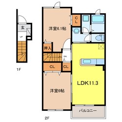 ブリアンの物件間取画像